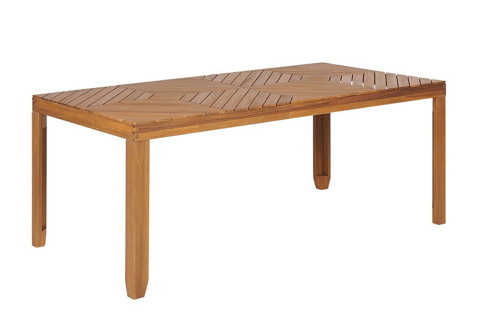Taviano Spisebord 90x180 cm - Lysebrun