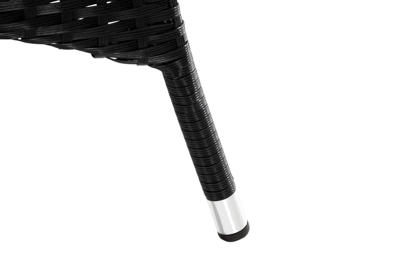 Thor bord rundt 140 cm - Svart - Hagemøbler - Hagebord - Spisebord ute