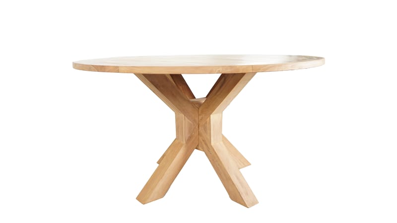 Toscana Bord Ø140 cm - Tre - Hagemøbler - Hagebord - Spisebord ute