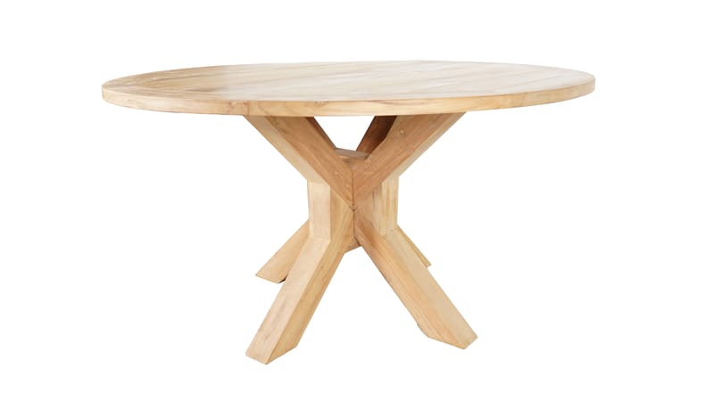 Toscana Bord Ø140 cm - Tre - Hagemøbler - Hagebord - Spisebord ute