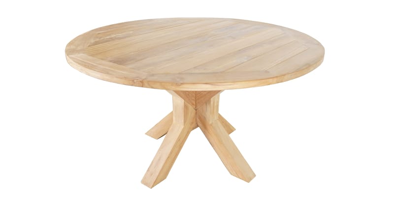 Toscana Bord Ø140 cm - Tre - Hagemøbler - Hagebord - Spisebord ute