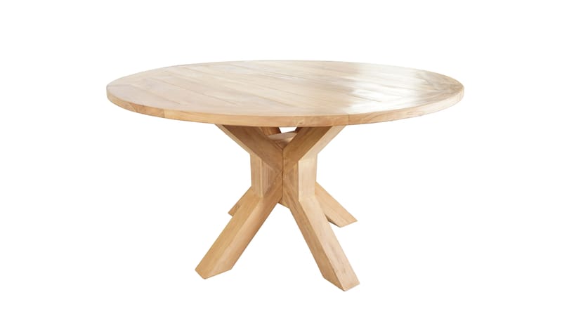 Toscana Bord Ø140 cm - Tre - Hagemøbler - Hagebord - Spisebord ute