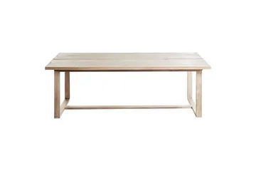 Trädgårdsbord Beliani Azzanello Light wood - Hagemøbler - Hagebord - Spisebord ute