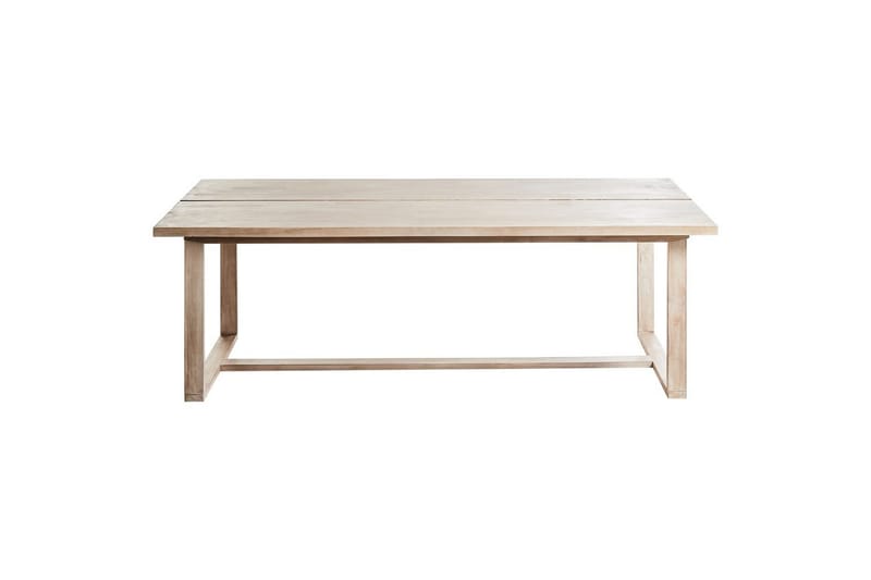 Trädgårdsbord Beliani Azzanello Light wood - Hagemøbler - Hagebord - Spisebord ute
