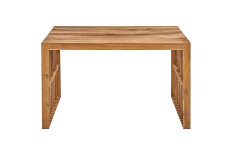 Trädgårdsbord Beliani Bellano 120x70x70 cm Light wood - Hagemøbler - Hagebord - Spisebord ute
