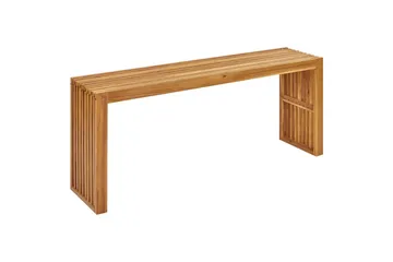 Trädgårdsbord Beliani Bellano 150x35x60 cm Light wood - Hagemøbler - Hagebord - Spisebord ute