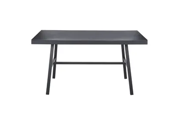 Trädgårdsbord Beliani Canetto Black - Hagemøbler - Hagebord - Spisebord ute
