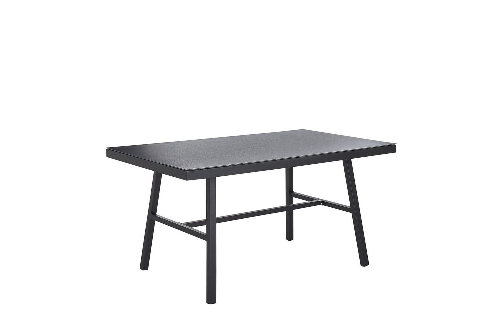Trädgårdsbord Beliani Canetto Black -