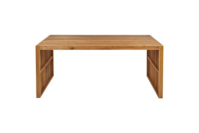 Trädgårdsbord Beliani Sulzano Light wood - Hagemøbler - Hagebord - Spisebord ute