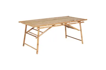 Trädgårdsbord Beliani Tindari Light wood - Hagemøbler - Hagebord - Spisebord ute