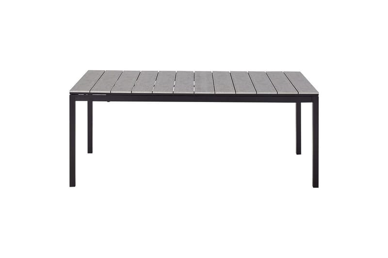 Trädgårdsbord Beliani Tofane Grå/svart Grey||Black - Hagemøbler - Hagebord - Spisebord ute