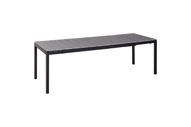 Trädgårdsbord Beliani Tofane Grå/svart Grey||Black, undefined