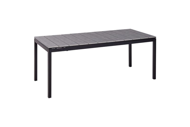 Trädgårdsbord Beliani Tofane Grå/svart Grey||Black - Hagemøbler - Hagebord - Spisebord ute
