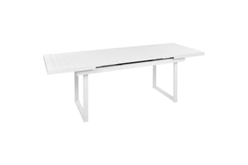 Trädgårdsbord Beliani Valcanetto White - Hagemøbler - Hagebord - Spisebord ute