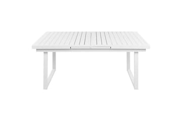 Trädgårdsbord Beliani Valcanetto White - Hagemøbler - Hagebord - Spisebord ute