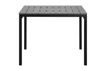 Trädgårdsbord Beliani Prato Grey||Black - Hagemøbler - Hagebord - Spisebord ute