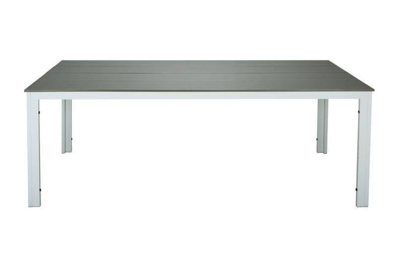 Tunis Spisebord Utendørs 140x90 cm Rektangulært, Hvit/Grå