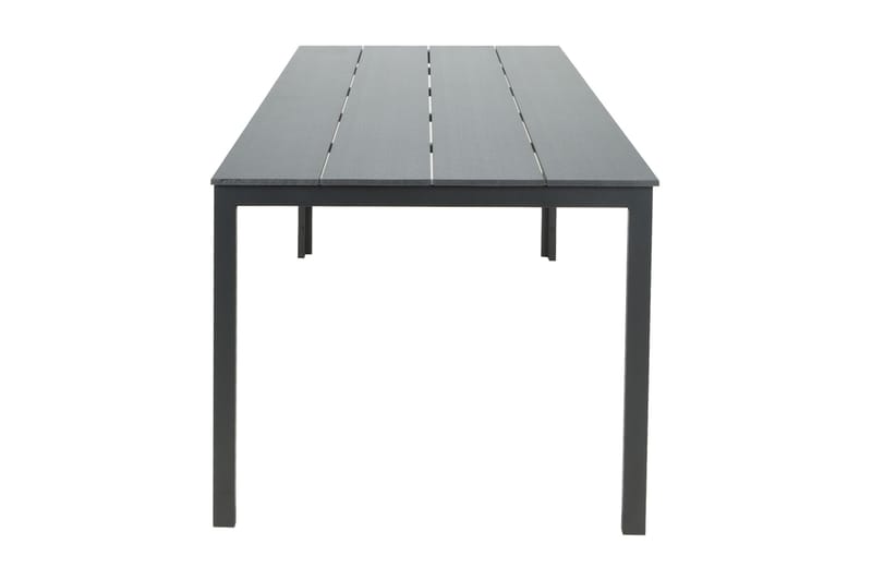 Tunis Spisebord Utendørs 140x90 cm Rektangulært - Svart - Hagemøbler - Hagebord - Spisebord ute