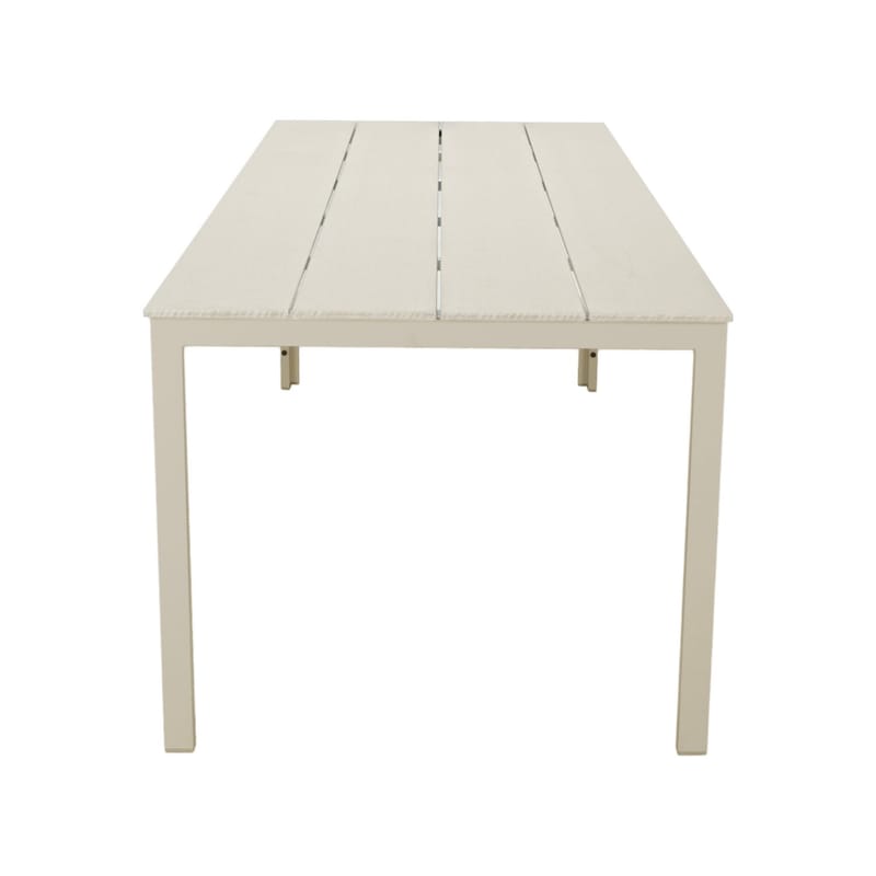 Tunis Spisebord Utendørs 205x90 cm Rektangulært - Beige - Hagemøbler - Hagebord - Spisebord ute
