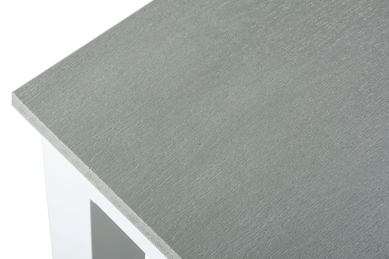 Tunis Spisebord Utendørs 205x90 cm Rektangulært - Hvit/Grå - Hagemøbler - Hagebord - Spisebord ute