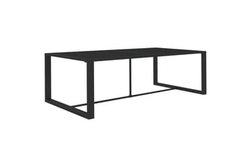 Utendørs spisebord antrasitt 120x60x66 cm aluminium - Antrasittgrå - Hagemøbler - Hagebord - Spisebord ute