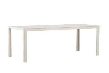 Utendørs spisebord Venture Home Break spisebord 74 x 205 x 90 – beige / beige Beige - Hagemøbler - Hagebord - Spisebord ute