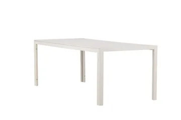 Utendørs spisebord Venture Home Break spisebord 74 x 205 x 90 – beige / beige Beige - Hagemøbler - Hagebord - Spisebord ute