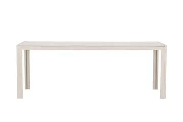 Utendørs spisebord Venture Home Break spisebord 74 x 205 x 90 – beige / beige Beige - Hagemøbler - Hagebord - Spisebord ute