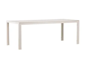 Utendørs spisebord Venture Home Break spisebord 74 x 205 x 90 – beige / beige Beige - Hagemøbler - Hagebord - Spisebord ute