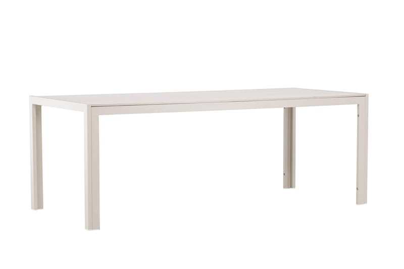 Utendørs spisebord Venture Home Break spisebord 74 x 205 x 90 – beige / beige Beige - Hagemøbler - Hagebord - Spisebord ute