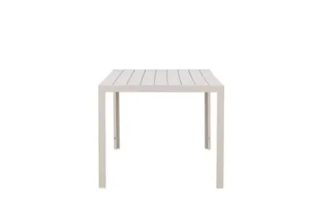 Utendørs spisebord Venture Home Break spisebord 74 x 205 x 90 – beige / beige Beige - Hagemøbler - Hagebord - Spisebord ute