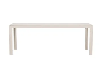 Utendørs spisebord Venture Home Break spisebord 74 x 205 x 90 – beige / beige Beige - Hagemøbler - Hagebord - Spisebord ute