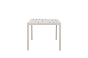 Utendørs spisebord Venture Home Break spisebord 74 x 205 x 90 – beige / beige Beige - Hagemøbler - Hagebord - Spisebord ute