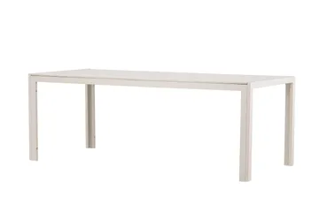 Utendørs spisebord Venture Home Break spisebord 74 x 205 x 90 – beige / beige Beige - Hagemøbler - Hagebord - Spisebord ute