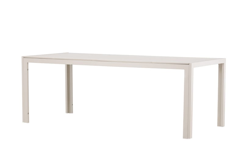 Utendørs spisebord Venture Home Break spisebord 74 x 205 x 90 – beige / beige Beige - Hagemøbler - Hagebord - Spisebord ute
