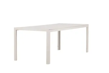 Utendørs spisebord Venture Home Break spisebord 74 x 205 x 90 – beige / beige Beige - Hagemøbler - Hagebord - Spisebord ute