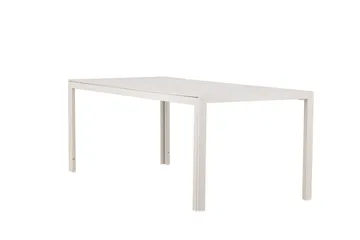 Utendørs spisebord Venture Home Break spisebord 74 x 205 x 90 – beige / beige Beige - Hagemøbler - Hagebord - Spisebord ute