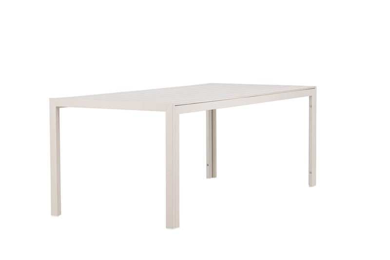 Utendørs spisebord Venture Home Break spisebord 74 x 205 x 90 – beige / beige Beige - Hagemøbler - Hagebord - Spisebord ute