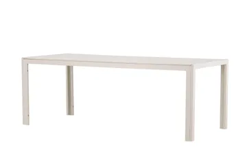 Utendørs spisebord Venture Home Break spisebord 74 x 205 x 90 – beige / beige Beige - Hagemøbler - Hagebord - Spisebord ute