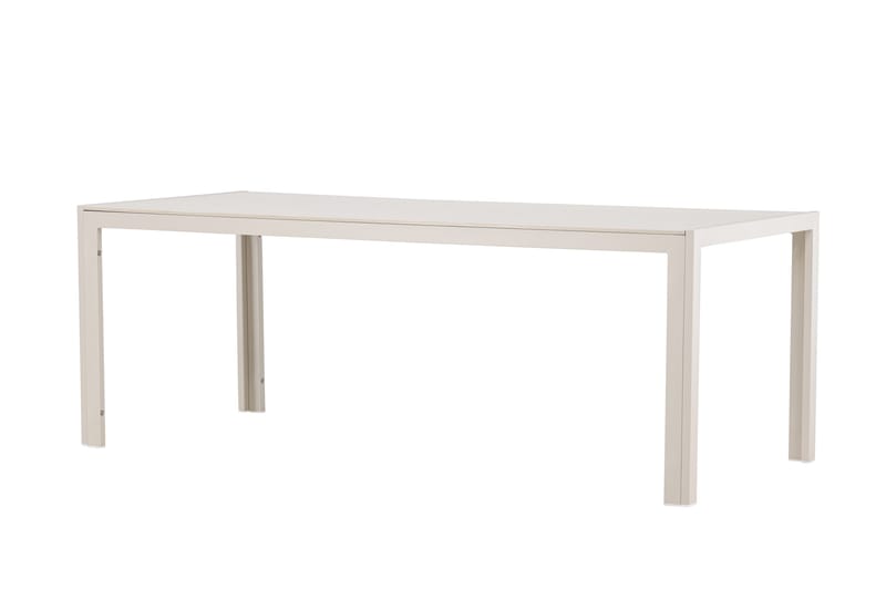Utendørs spisebord Venture Home Break spisebord 74 x 205 x 90 – beige / beige Beige - Hagemøbler - Hagebord - Spisebord ute