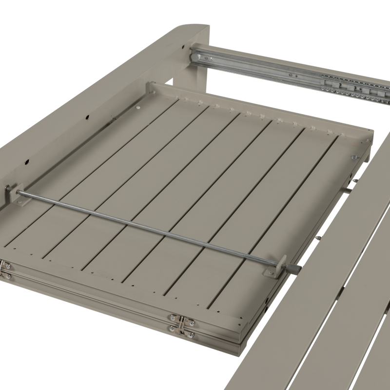 Uttrekkbart spisebord Ovara 150 cm utendørs - Sand - Hagemøbler - Hagebord - Spisebord ute