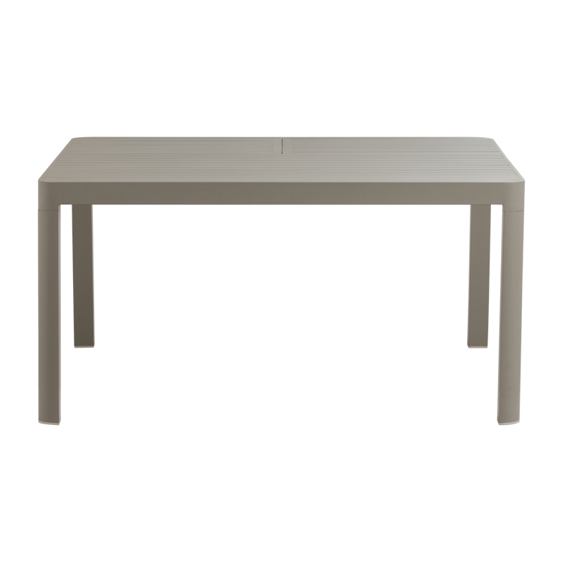 Uttrekkbart spisebord Ovara 150 cm utendørs - Sand - Hagemøbler - Hagebord - Spisebord ute