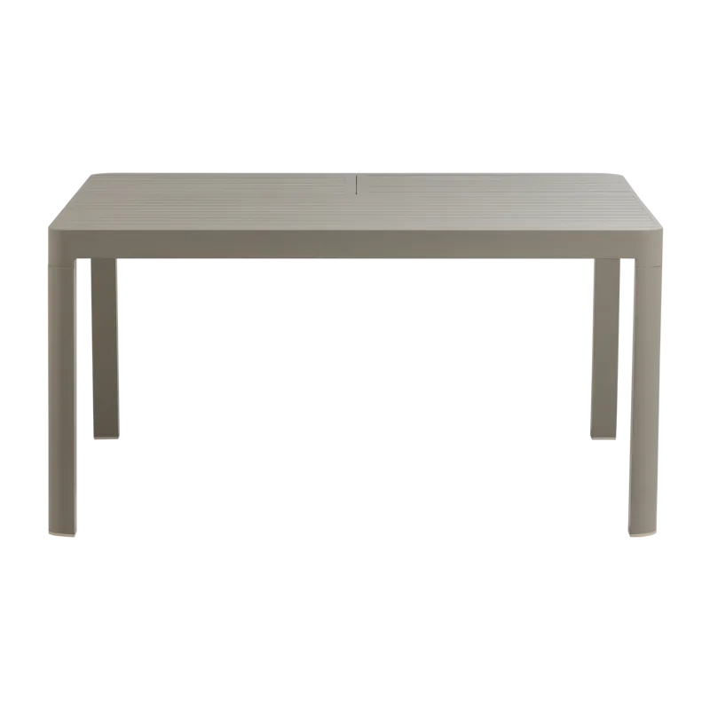 Uttrekkbart spisebord Ovara 150 cm utendørs - Sand - Hagemøbler - Hagebord - Spisebord ute