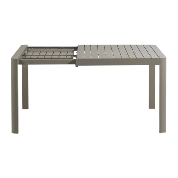 Uttrekkbart spisebord Ovara 150 cm utendørs - Sand - Hagemøbler - Hagebord - Spisebord ute