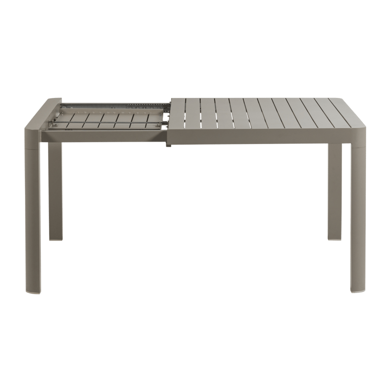 Uttrekkbart spisebord Ovara 150 cm utendørs - Sand - Hagemøbler - Hagebord - Spisebord ute