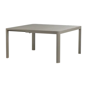 Uttrekkbart spisebord Ovara 150 cm utendørs - Sand - Hagemøbler - Hagebord - Spisebord ute