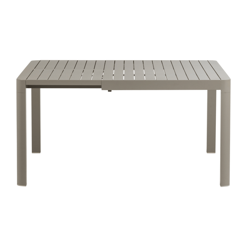 Uttrekkbart spisebord Ovara 150 cm utendørs - Sand - Hagemøbler - Hagebord - Spisebord ute