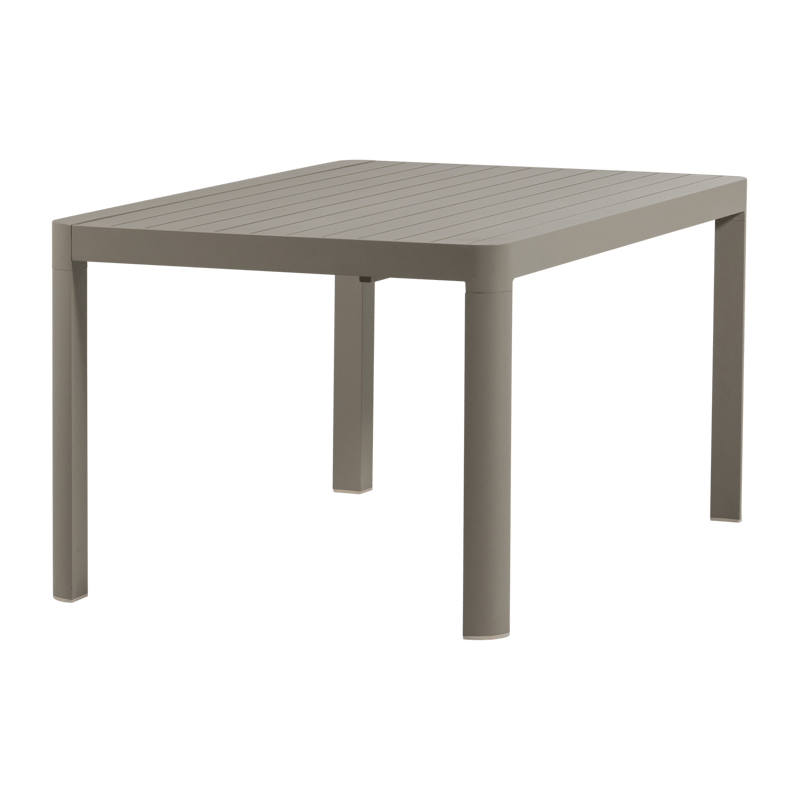 Uttrekkbart spisebord Ovara 150 cm utendørs - Sand - Hagemøbler - Hagebord - Spisebord ute