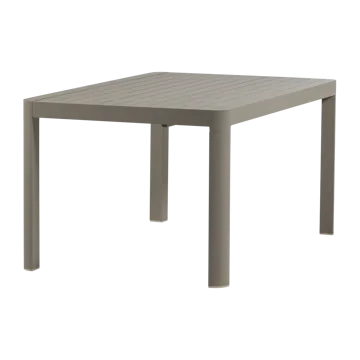 Uttrekkbart spisebord Ovara 150 cm utendørs - Sand - Hagemøbler - Hagebord - Spisebord ute