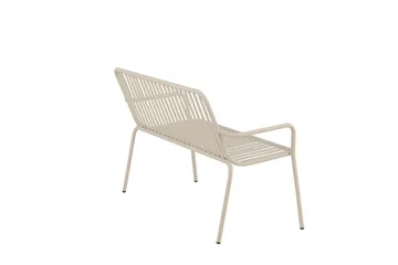 Peking Utebenk - Beige - Hagemøbler - Utesofa - Benker